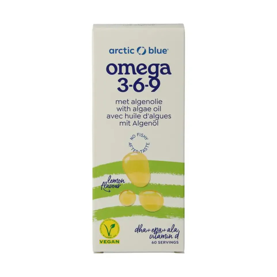 Arctic Blue Omega 3 6 9 algenolie 150 ml