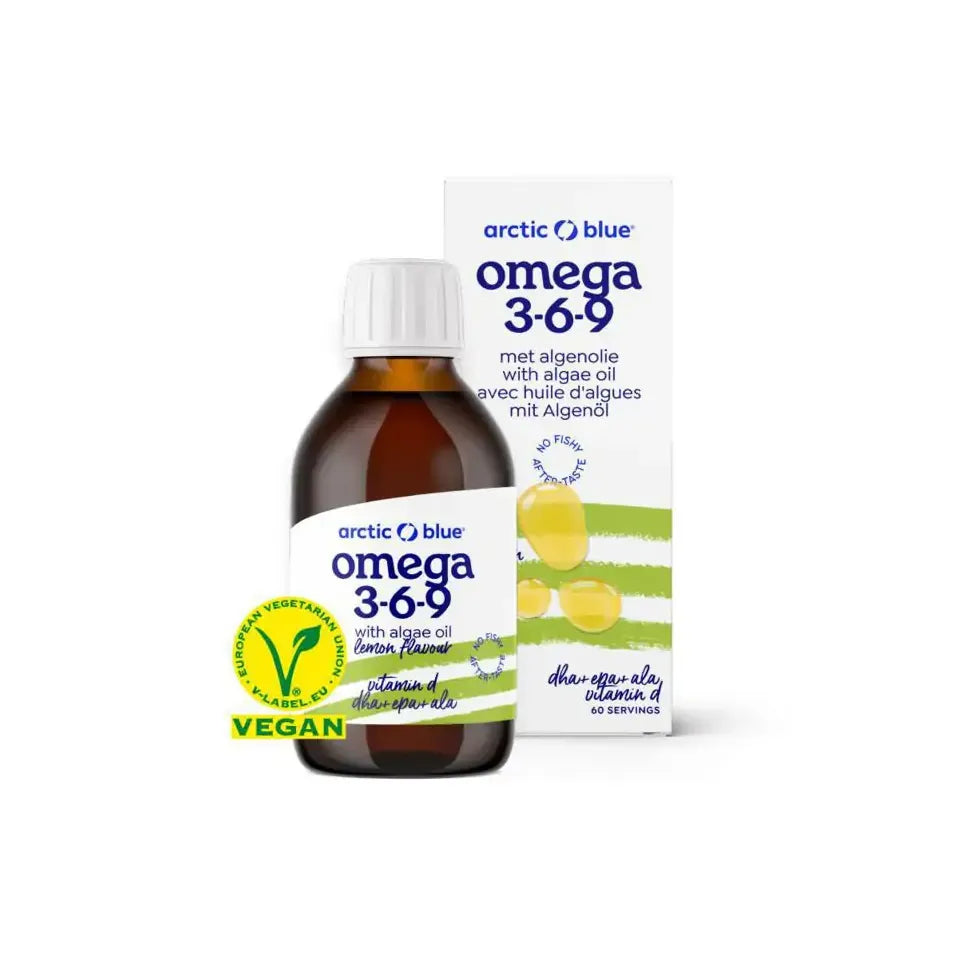 Arctic Blue Omega 3 6 9 algenolie 150 ml