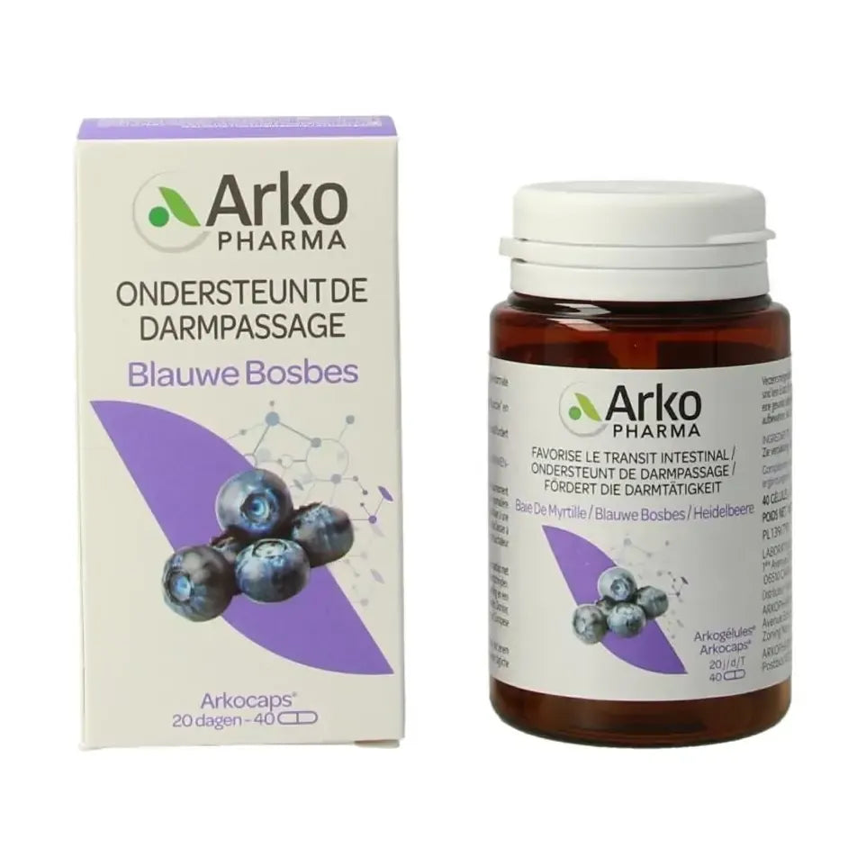 Arkocaps blauwe bosbes biologisch 40 capsules