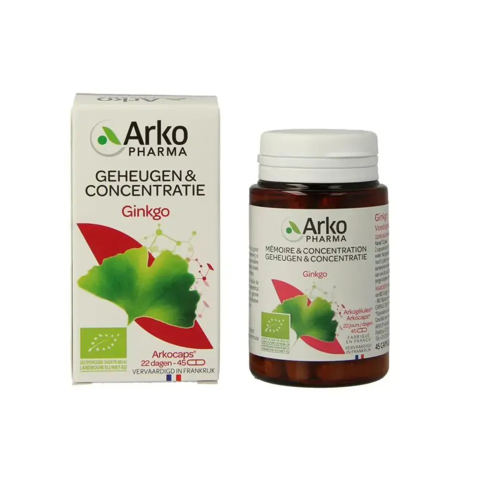 Arkopharma Arkocaps Ginkgo 45 capsules