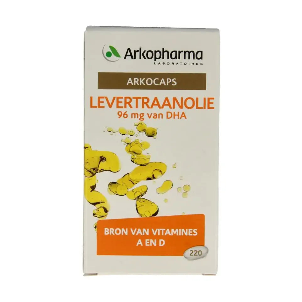 Arkopharma Arkocaps Levertraanolie 220 capsules