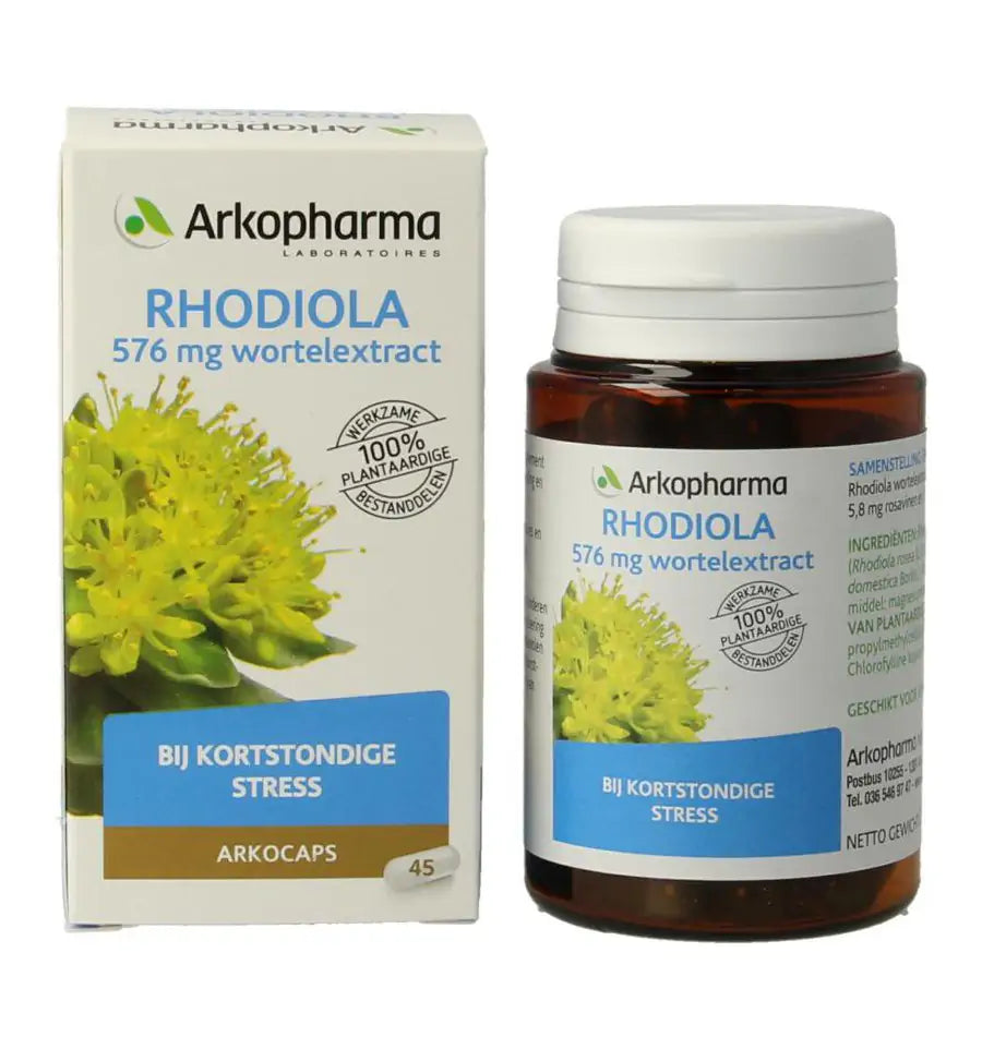 Arkopharma Arkocaps Rhodiola 45 capsules (afbeelding 2)