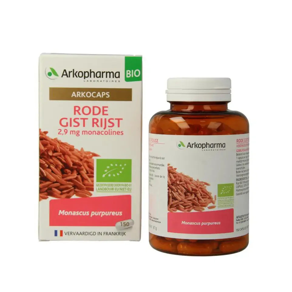 Arkopharma Arkocaps Rode gist rijst 150 capsules