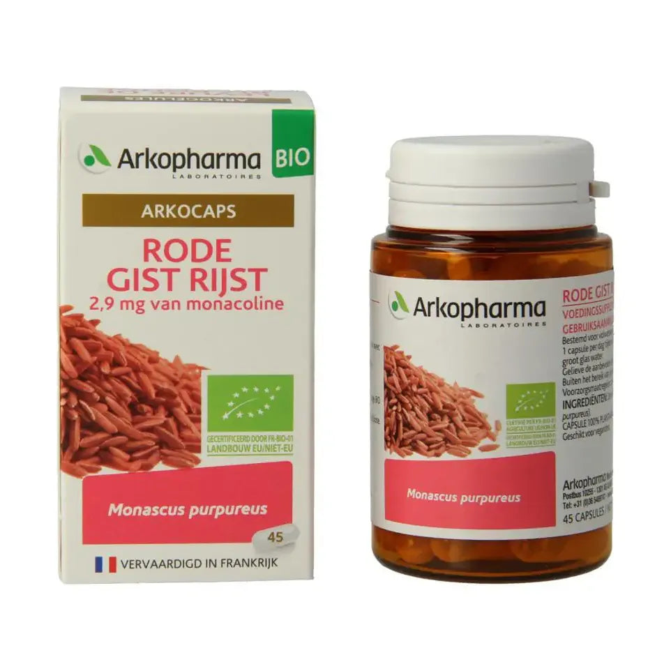 Arkopharma Arkocaps Rode gist rijst 45 capsules (afbeelding 2)