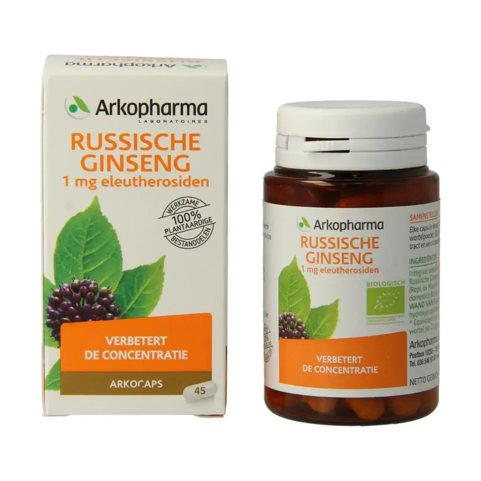 Arkopharma Arkocaps Russische ginseng 45 capsules