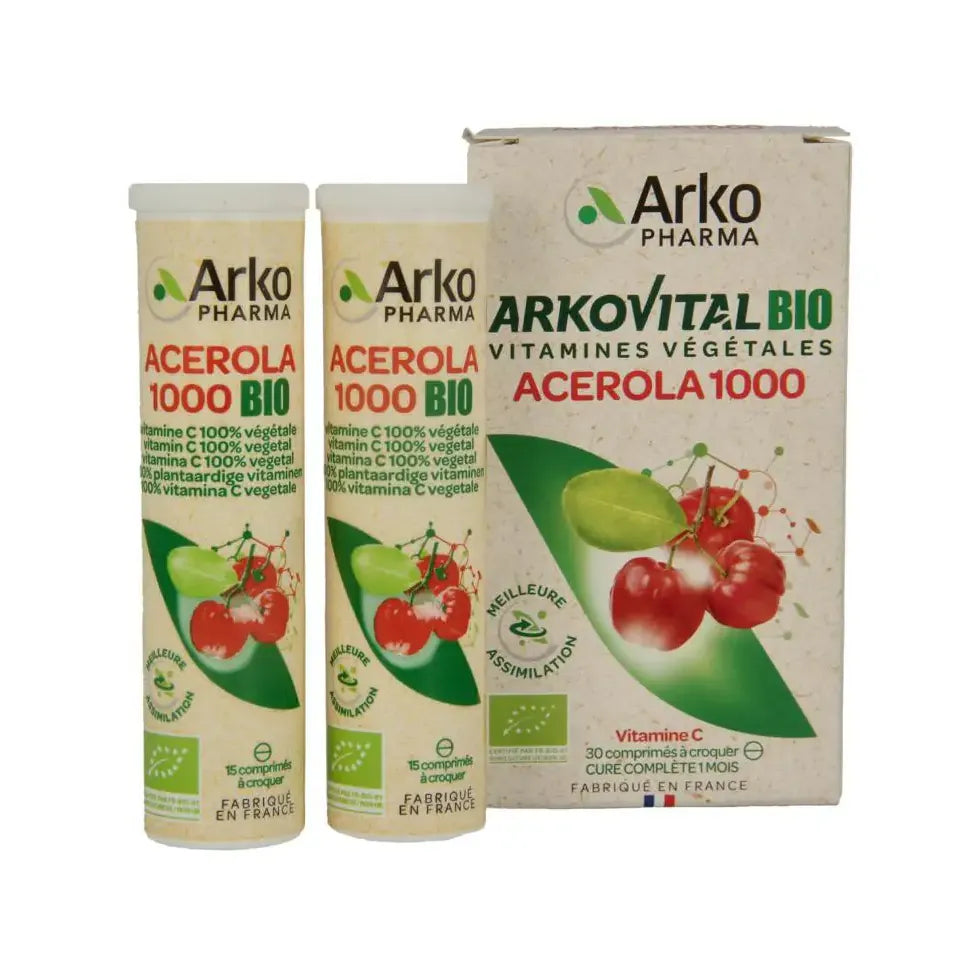 Arkopharma Acerola 1000 30 kauwtabletten