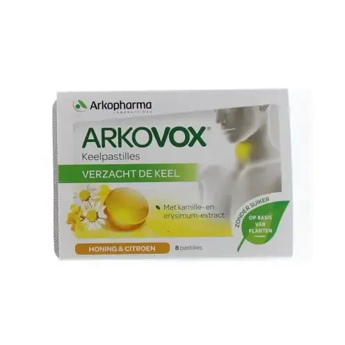 Arkopharma Arkovox Honing citroen keel 8 pastilles