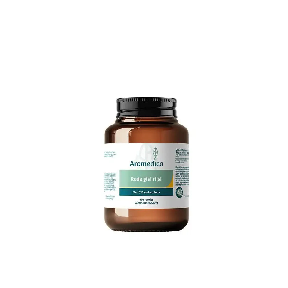 Aromedica Rode gist rijst & Q10 & knoflook 60 capsules