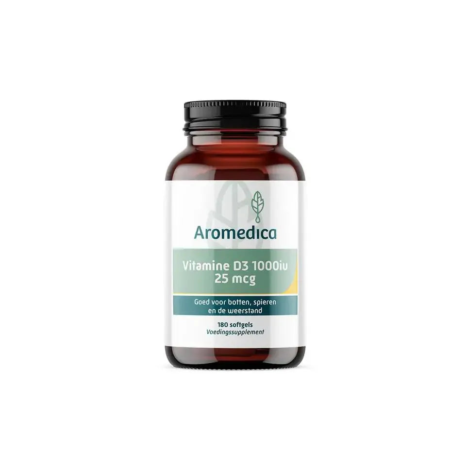 Aromedica Vitamine D3 25 mcg 180 softgels