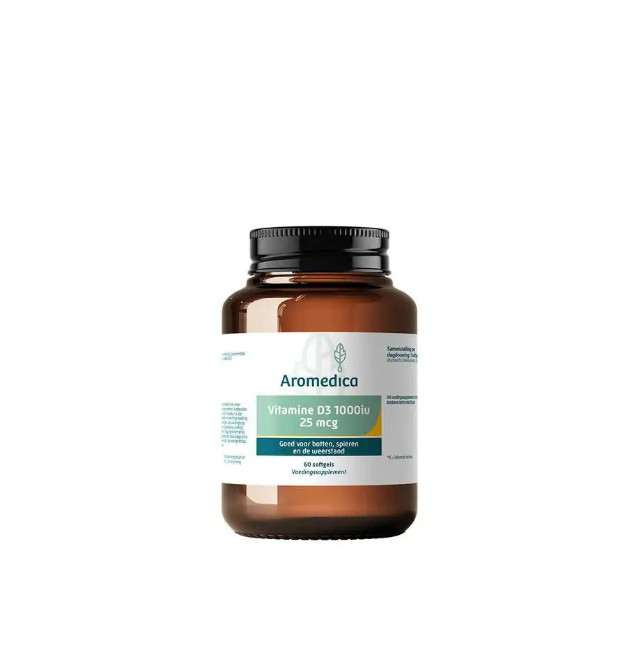 Aromedica Vitamine D3 25 mcg 60 softgels