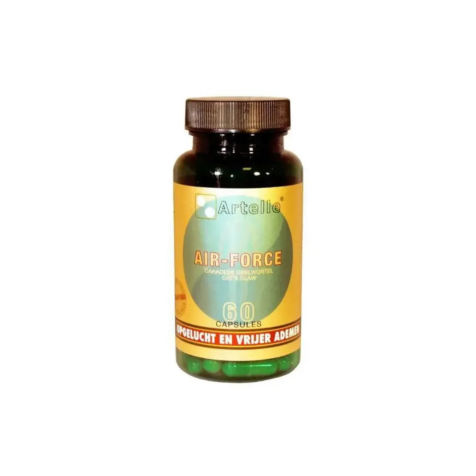Artelle Air-force Canadese geelwortel cat's claw 60 capsules