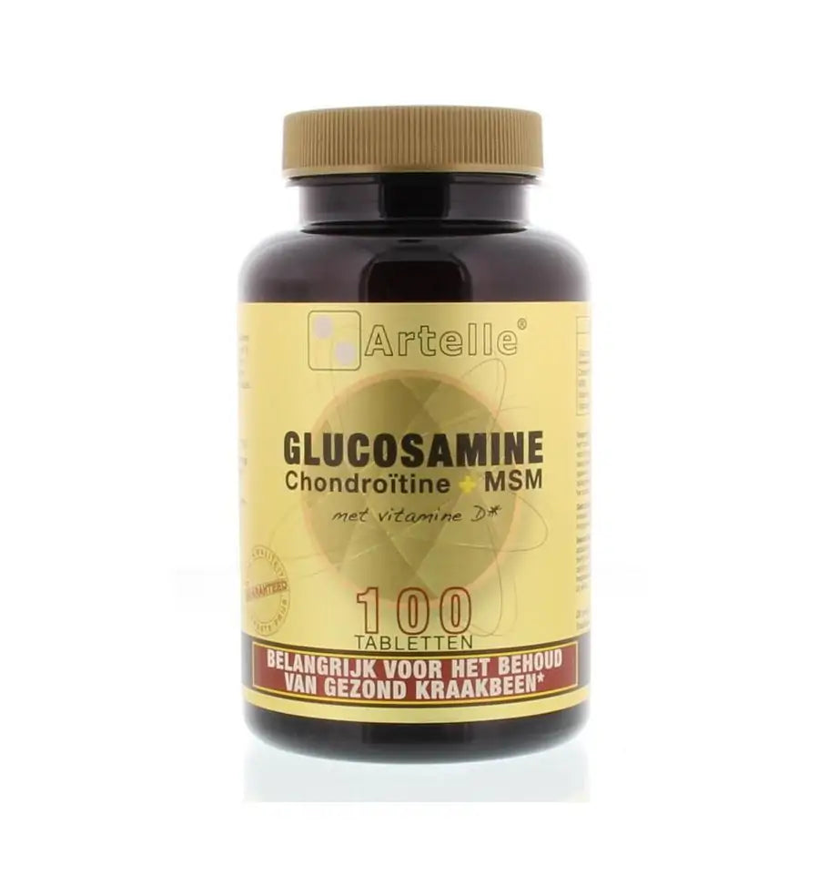 Artelle Glucosamine/chondroitine/msm 100 tabletten