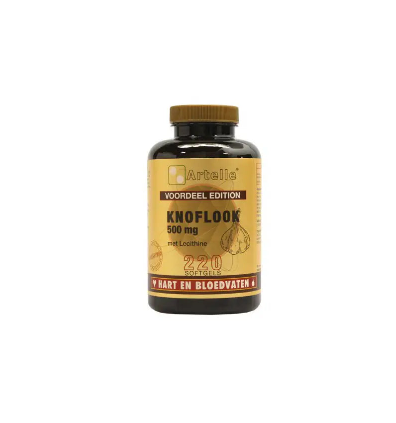 Artelle Knoflook 500 mg + 250 mg lecithine 220 capsules