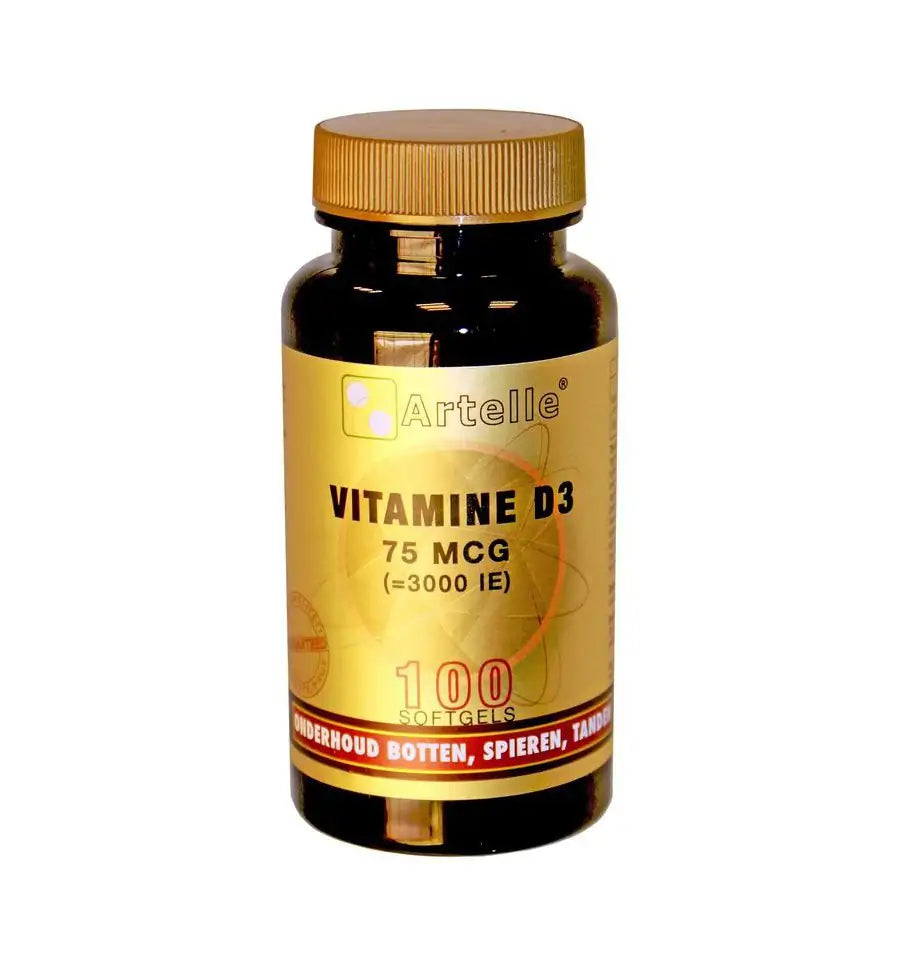 Artelle Vitamine D3 75 mcg 100 softgels