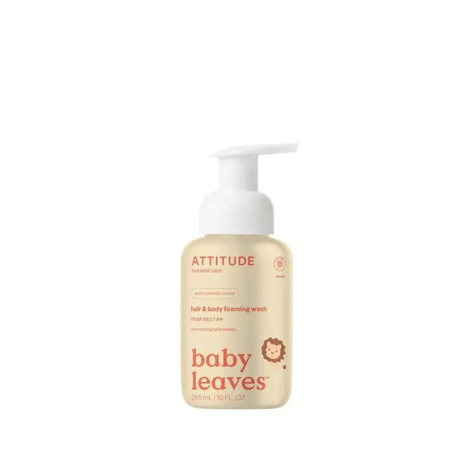 Attitude Baby leaves 2 in 1 haar & body 295 ml