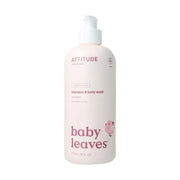 Attitude Baby leaves 2 in 1 shampoo parfrumvrij 473 ml