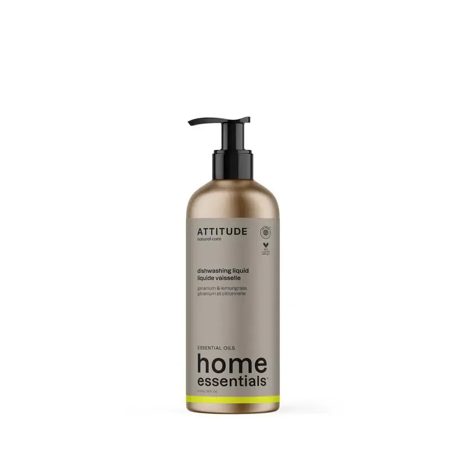Attitude Home afwasmiddel geranium & citroengras 473 ml