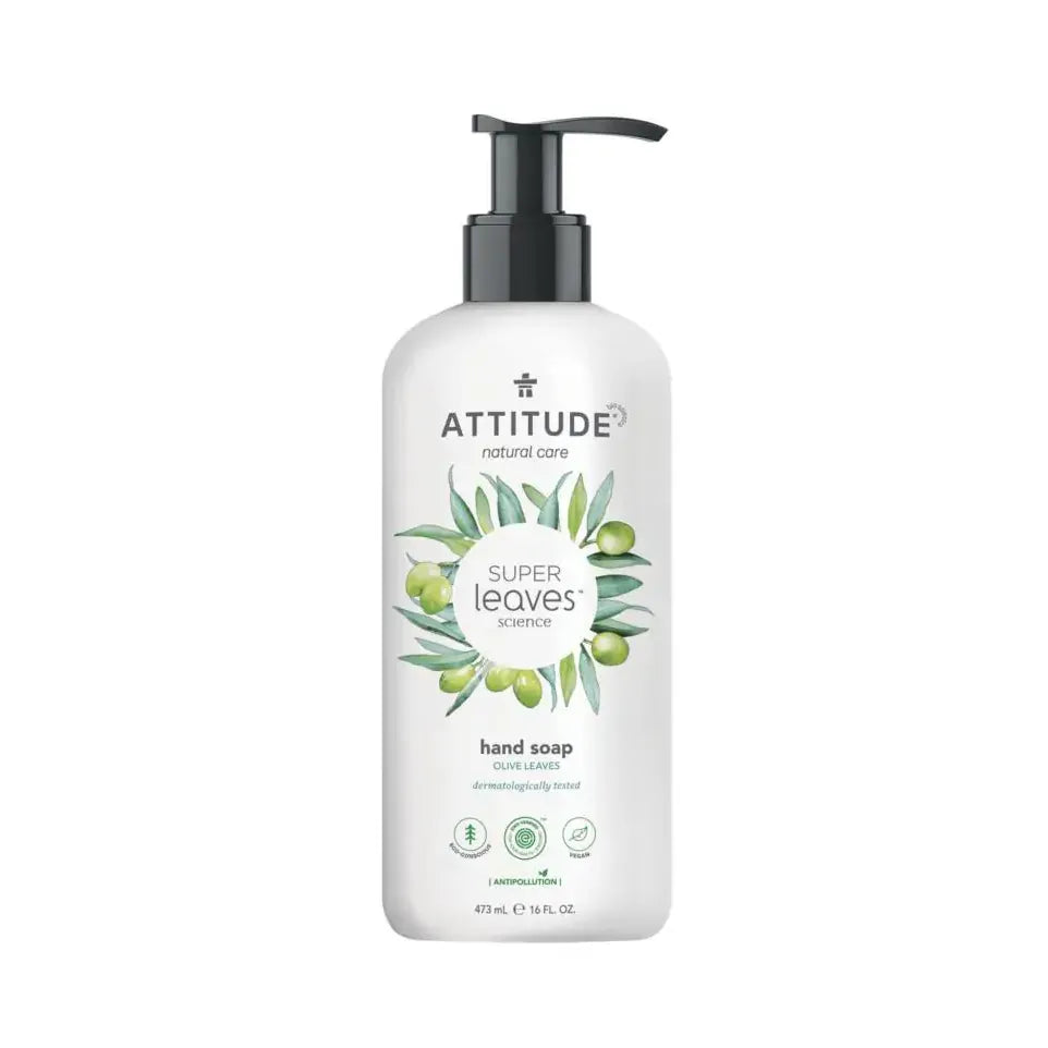 Attitude Super leaves handzeep olive leaves 473 ml