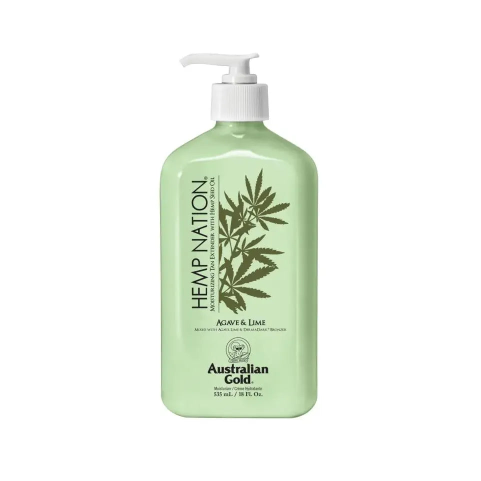 Australian Gold Hemp nation tan extender agave & lime 535 ml