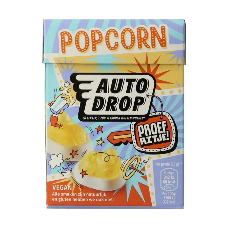 Autodrop Proefritje popcorn 220 gram