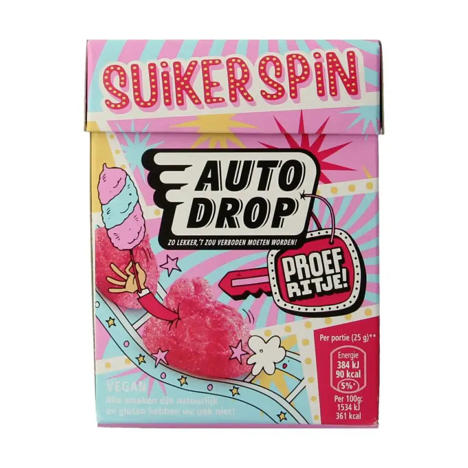 Autodrop proefritje suikerspin 275 g