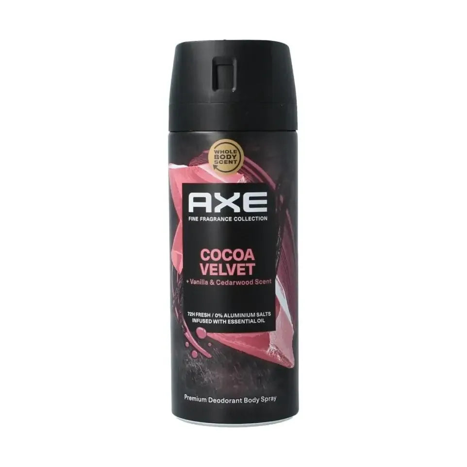 AXE Deodorant bodyspray cocoa velvet 150 ml