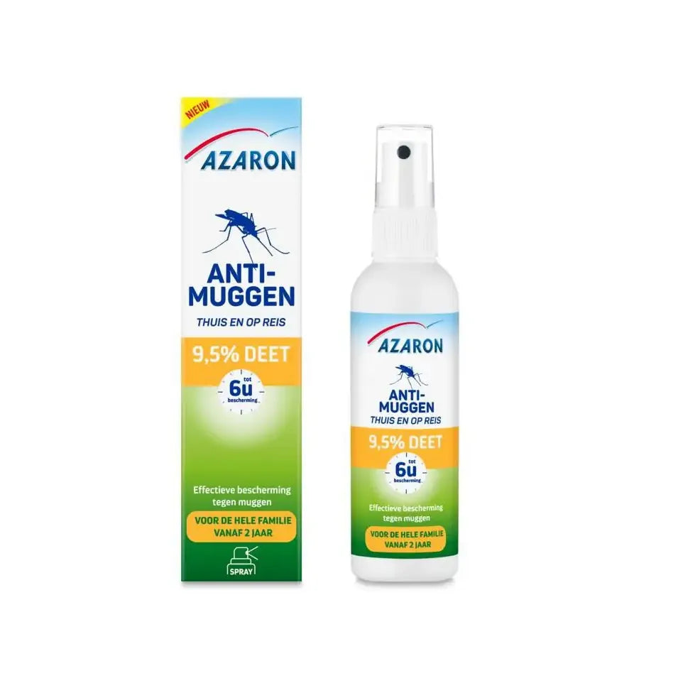 Azaron Anti muggen 9.5% deet spray 100 ml