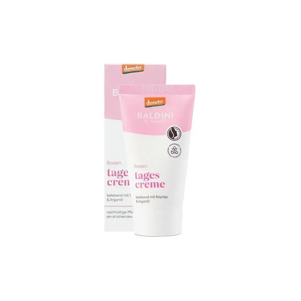 Baldini Dagcreme rijk rose demeter 50 ml