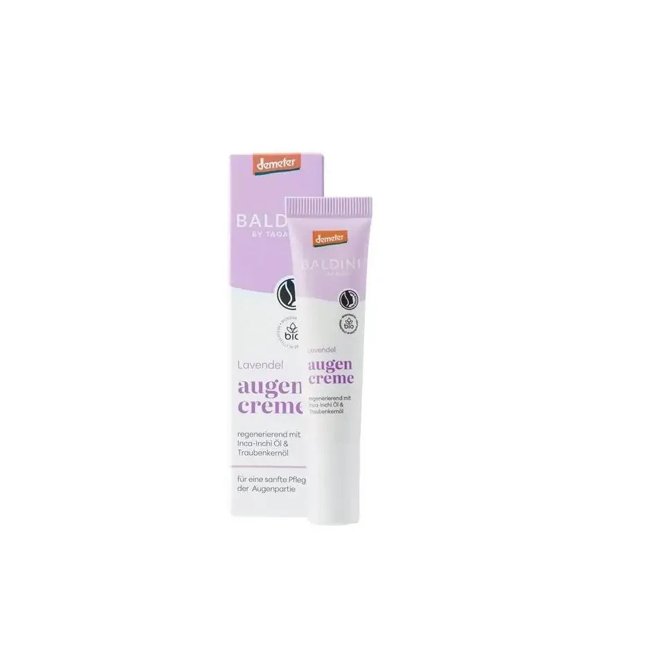 Baldini Oogcreme lavendel regenererend demeter 15 ml