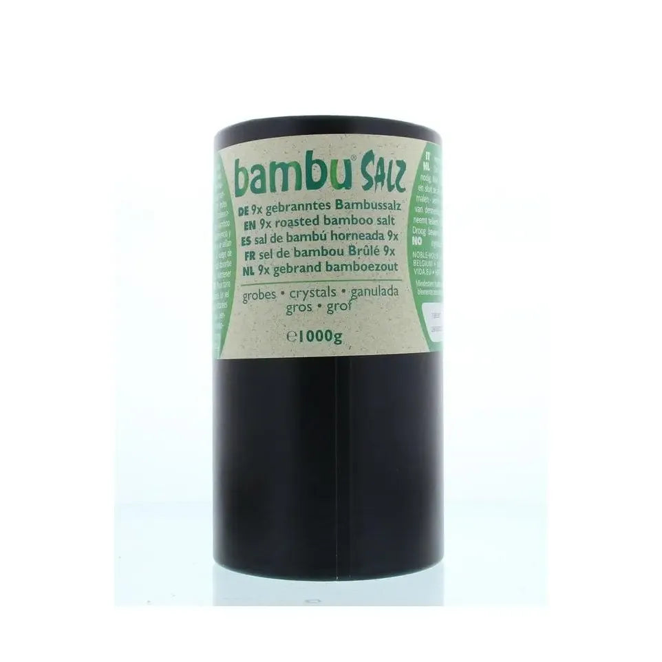 Bambu Salz Bamboezout zeer grof 9x gebrand 1 kg