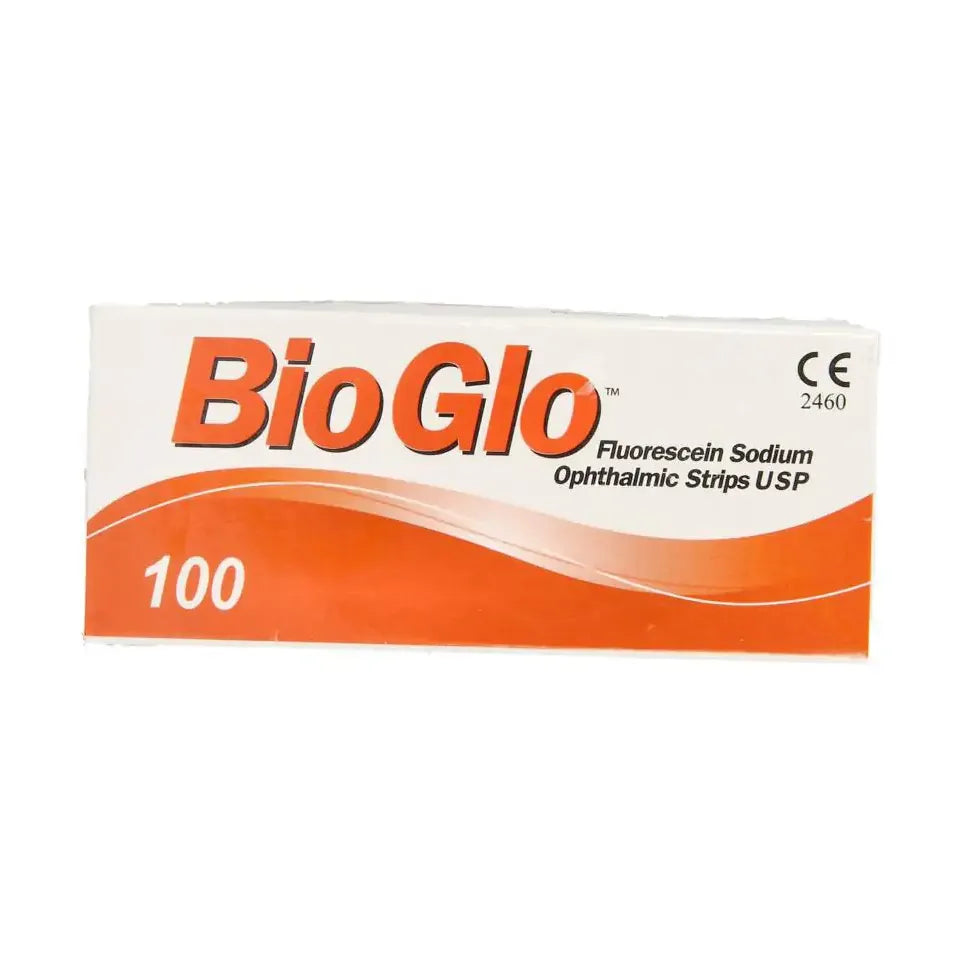 Bausch & Lomb Bio glo fluorescine strips 100 stuks