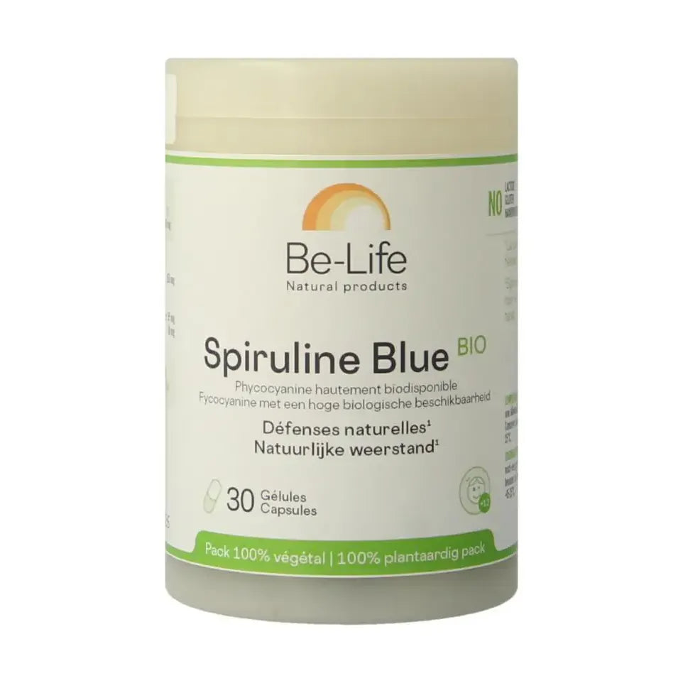 Be-Life Blauwe spirulina 30 capsules