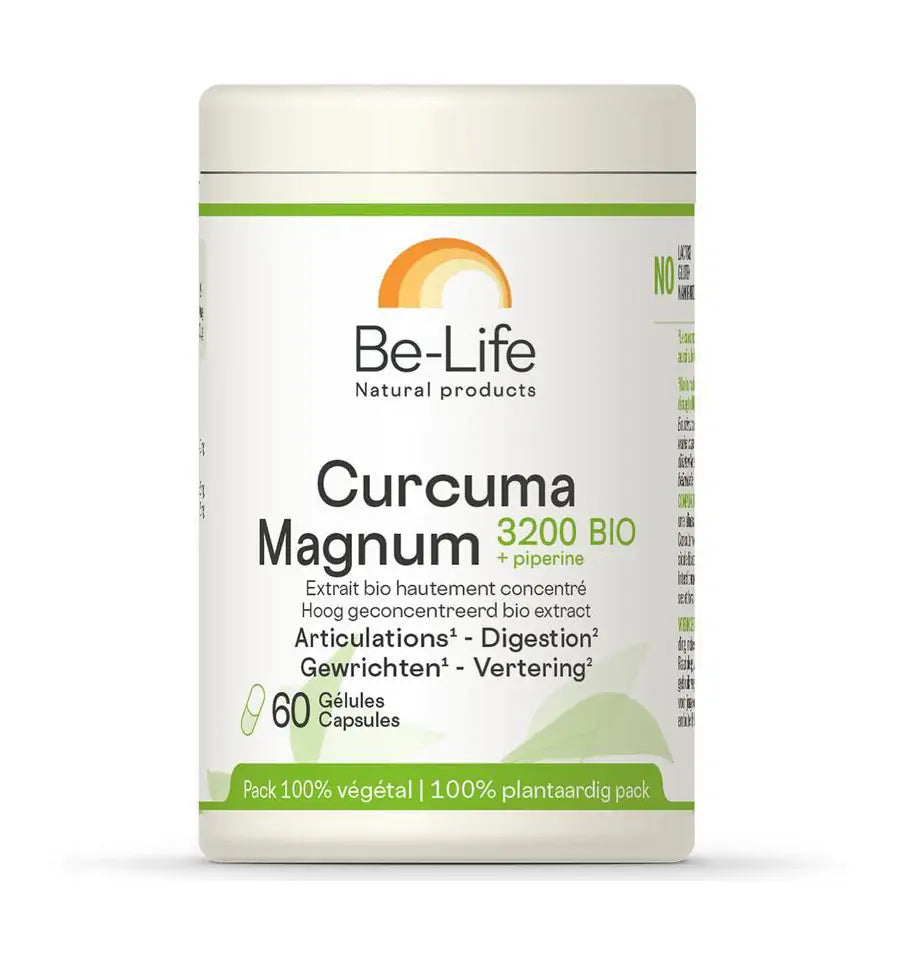 Be-Life Curcuma magnum 3200 + piperine 60 softgels