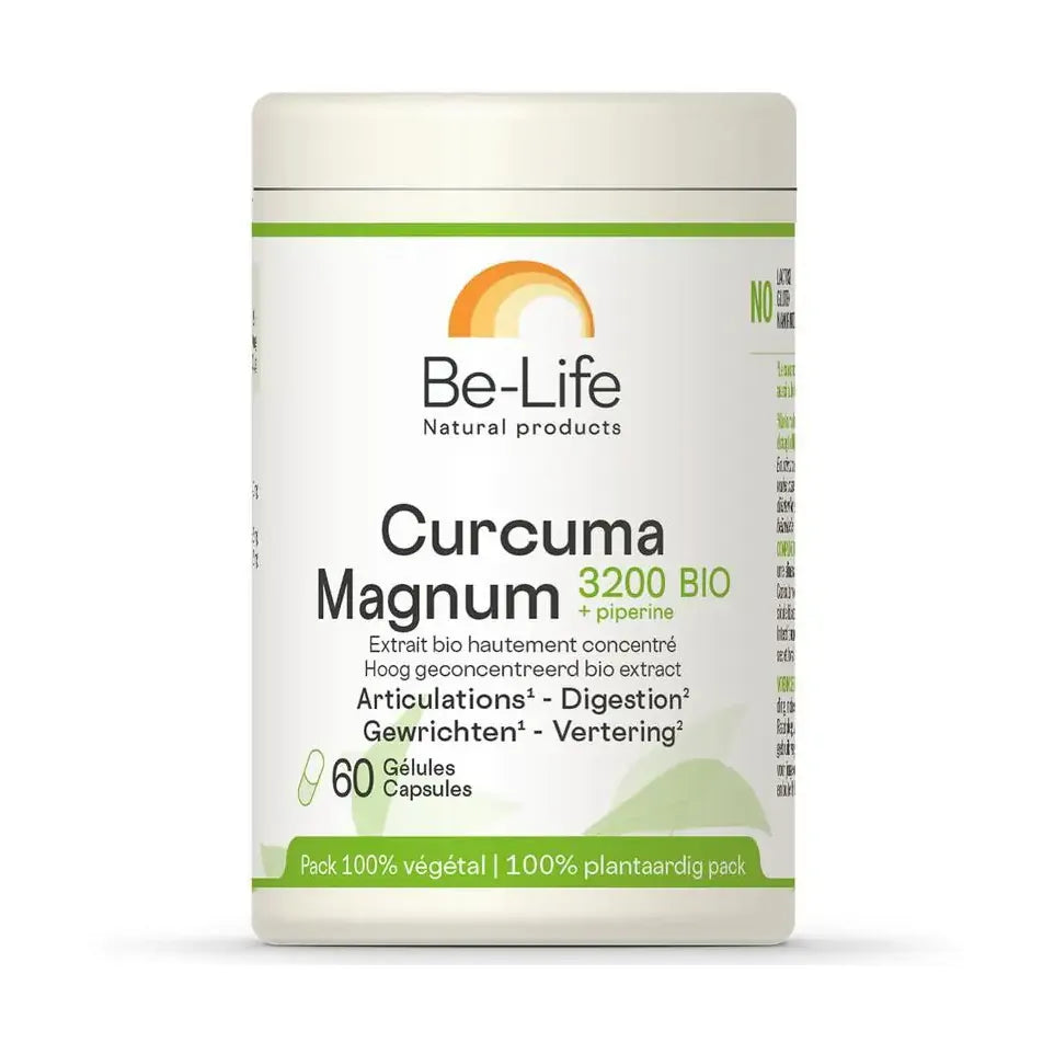 Be-Life Curcuma magnum 3200 + piperine 60 softgels