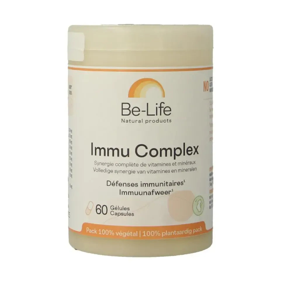 Be-Life Immu Complex met vitamine C, D, zink en selenium