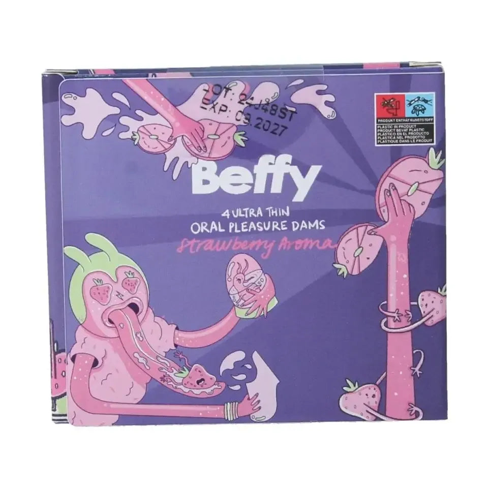 Beffy Beflapjes 4 strawberry 4 stuks