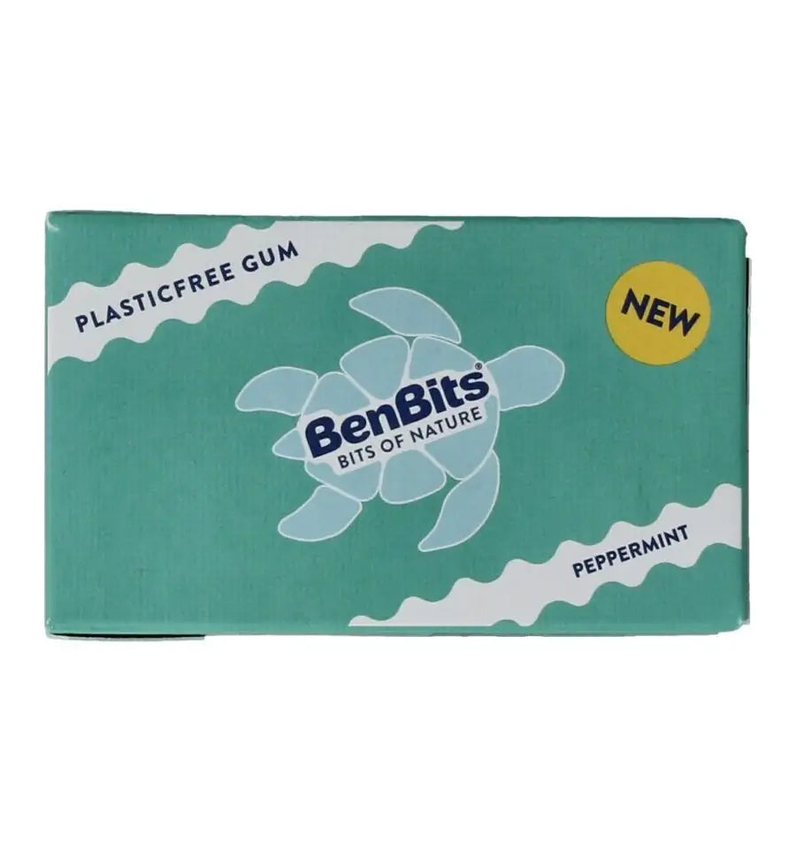 Benbits Kauwgom peppermint zakje 18 gram