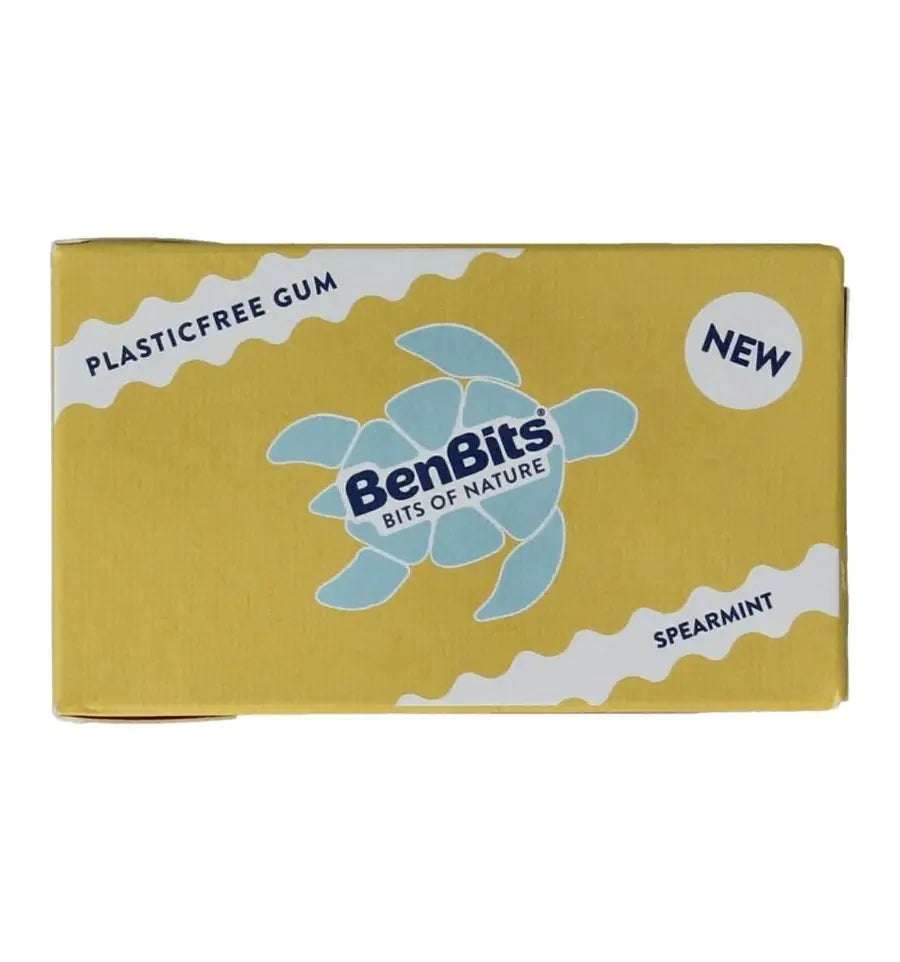 Benbits Kauwgom spearmint zakje 18 gram