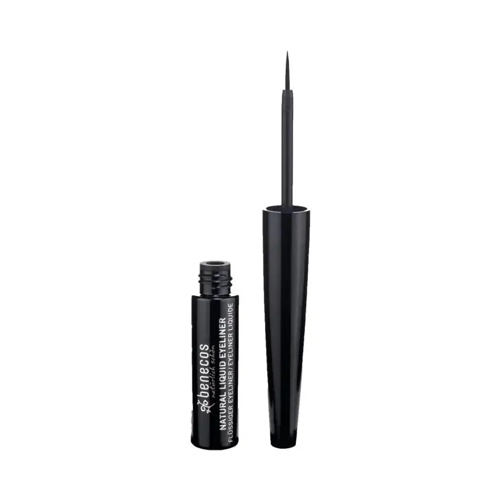 Benecos Eyeliner zwart vloeibaar 3 ml