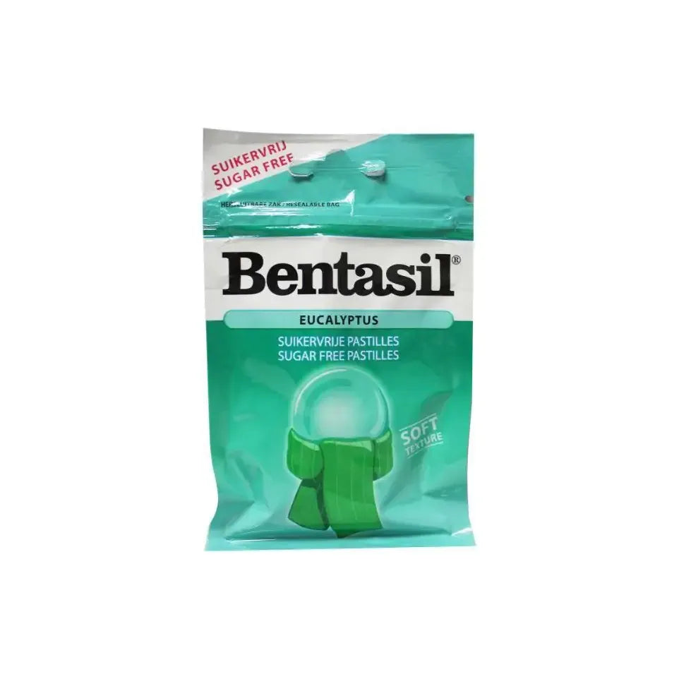 Bentasil Eucalyptus groen 32 pastilles
