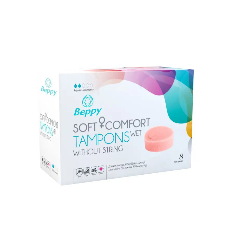 Beppy Soft+ comfort tampons wet 8 stuks