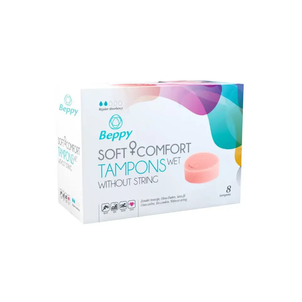 Beppy Soft+ comfort tampons wet 8 stuks