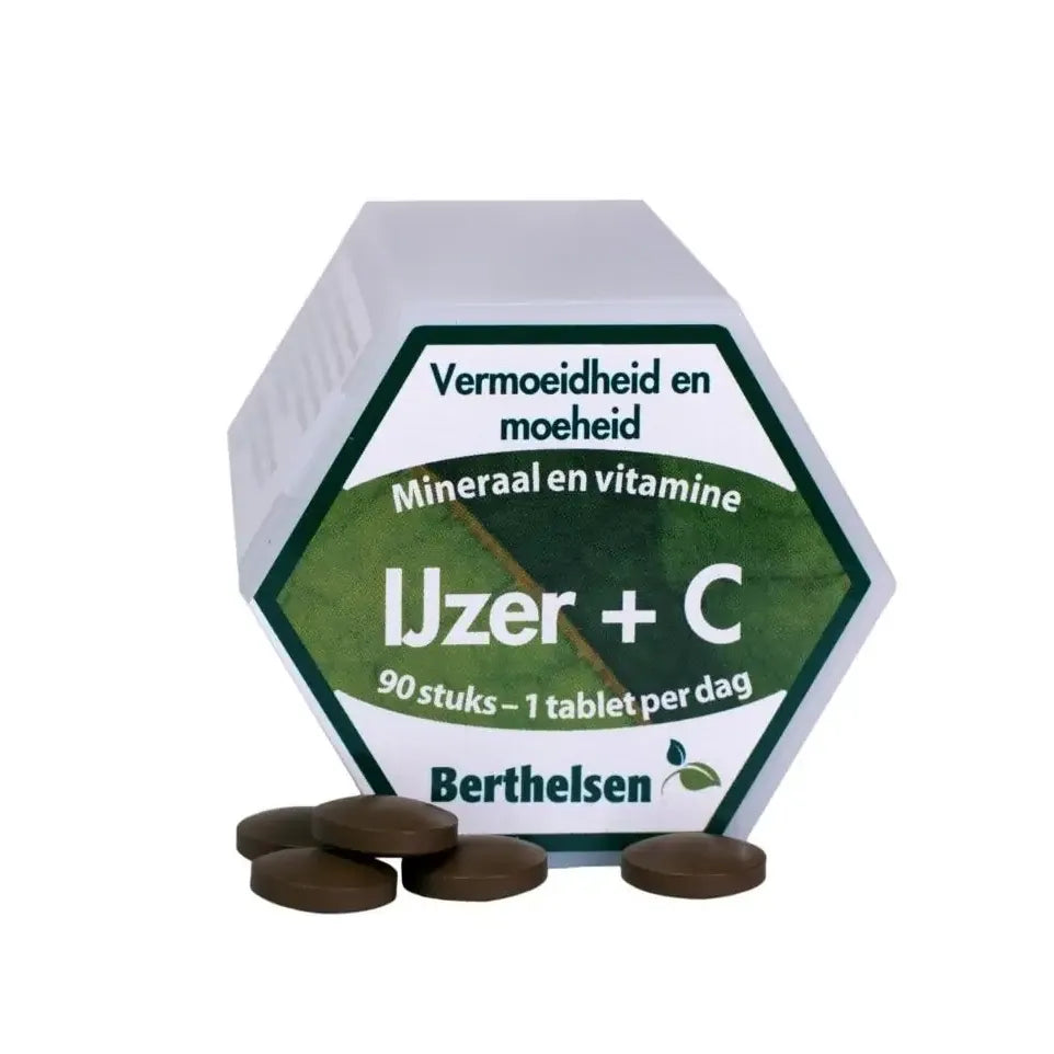 Berthelsen IJzer + vitamine C 90 tabletten