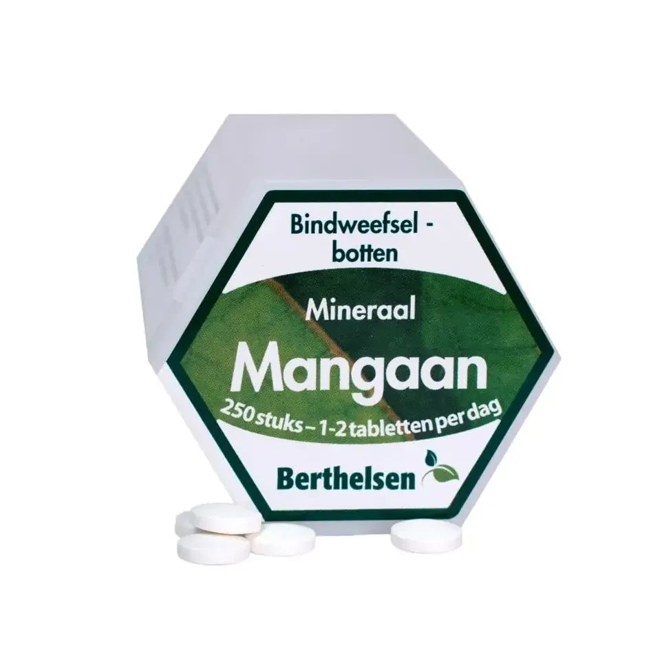 Berthelsen Mangaan citraat 3.75 mg 250 tabletten