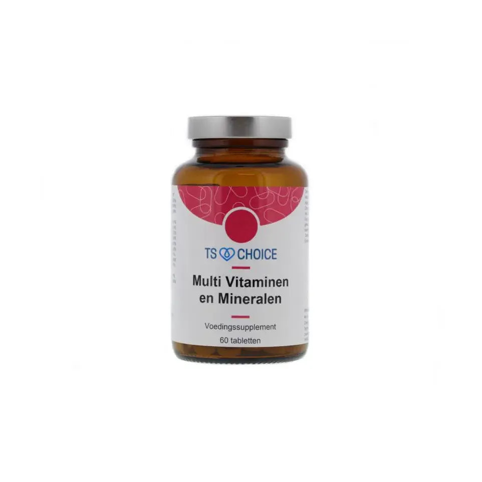 TS Choice Multi vitaminen en mineralen 60 tabletten