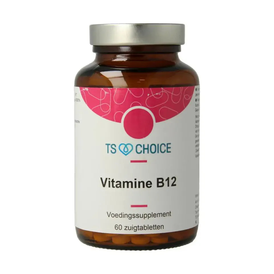 TS Choice Vitamine B12 cobalamine 60 zuigtabletten