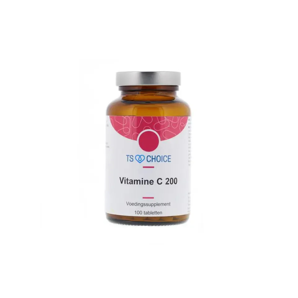 TS Choice Vitamine C 200 mg & bioflavonoiden 100 tabletten