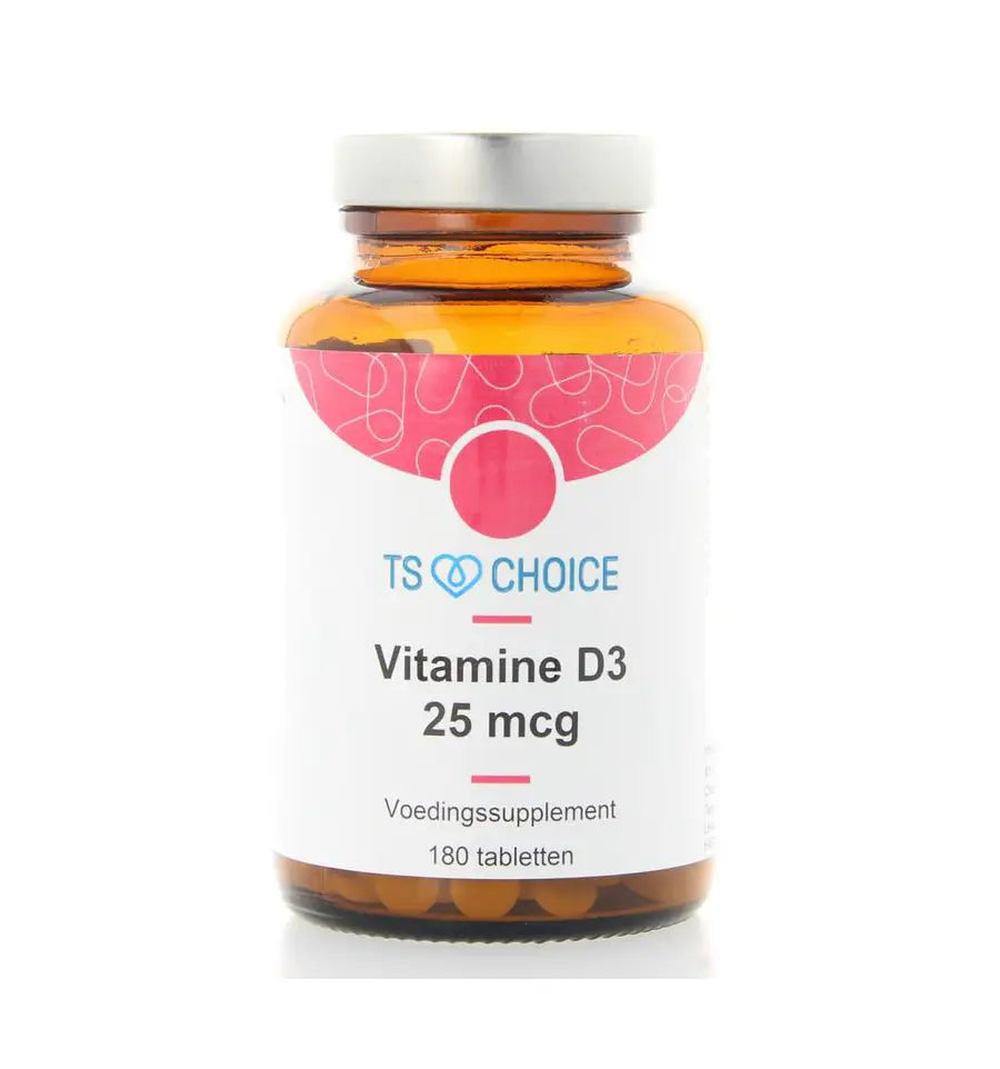 TS Choice Vitamine D3 25 mcg 180 tabletten