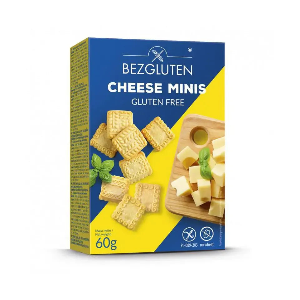 Bezgluten cheese minis 60 gram