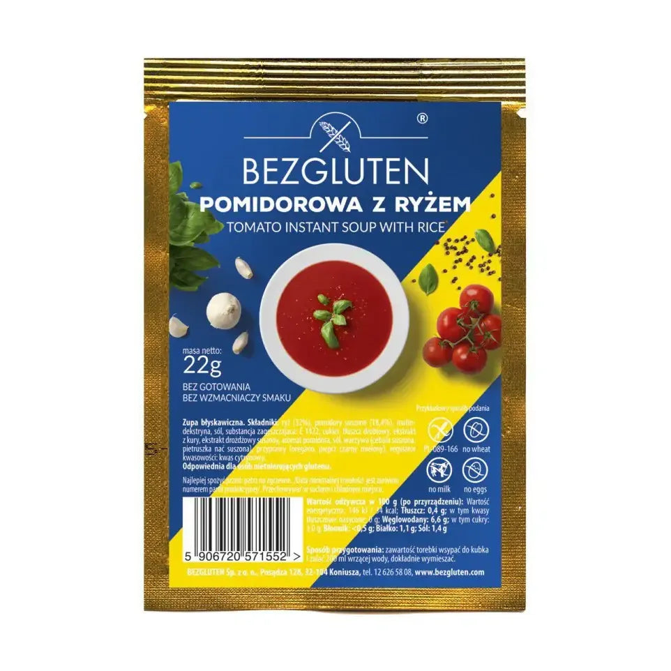 Bezgluten Tomatensoep 22 gram